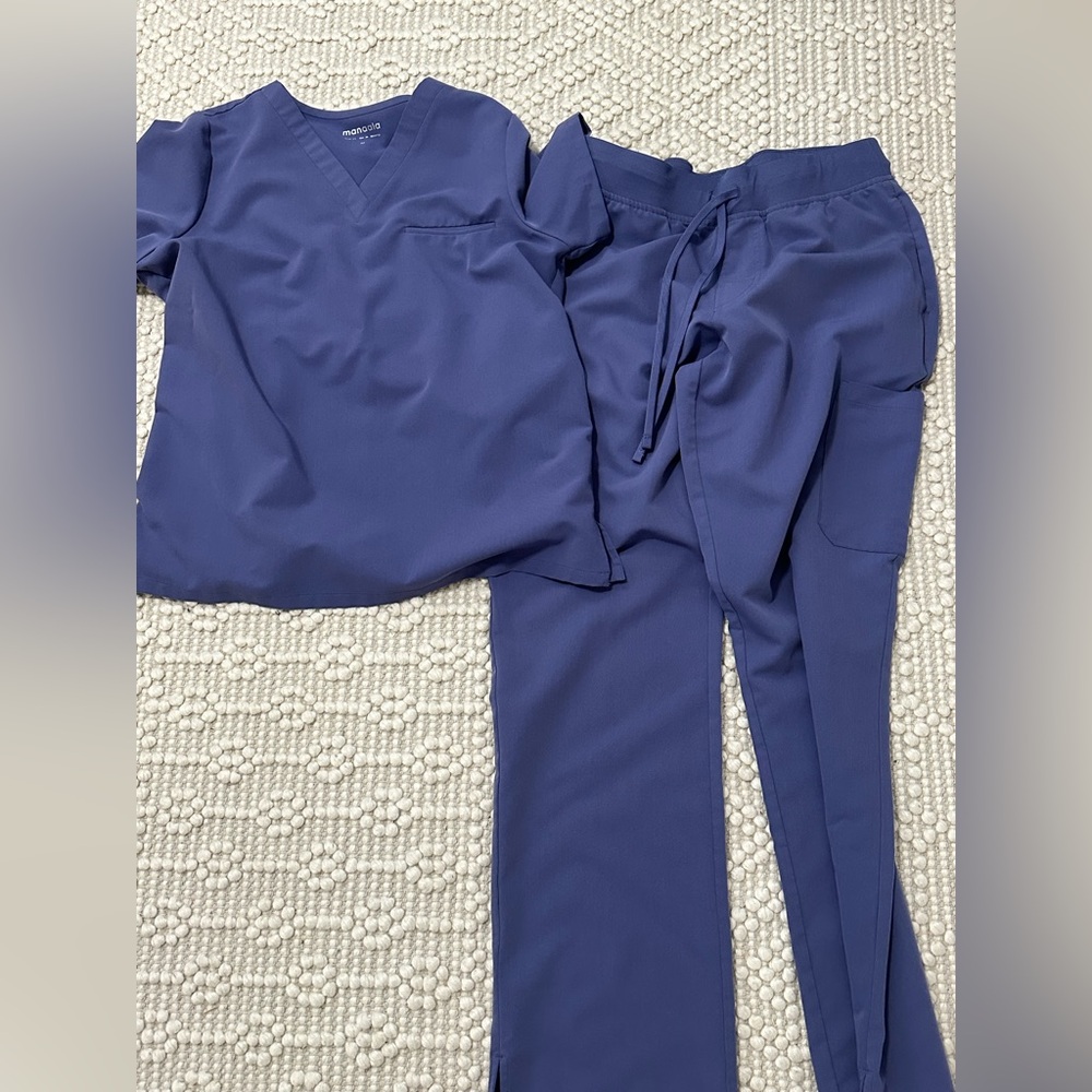 Mandala scrub set Nightshade medium regular both pieces